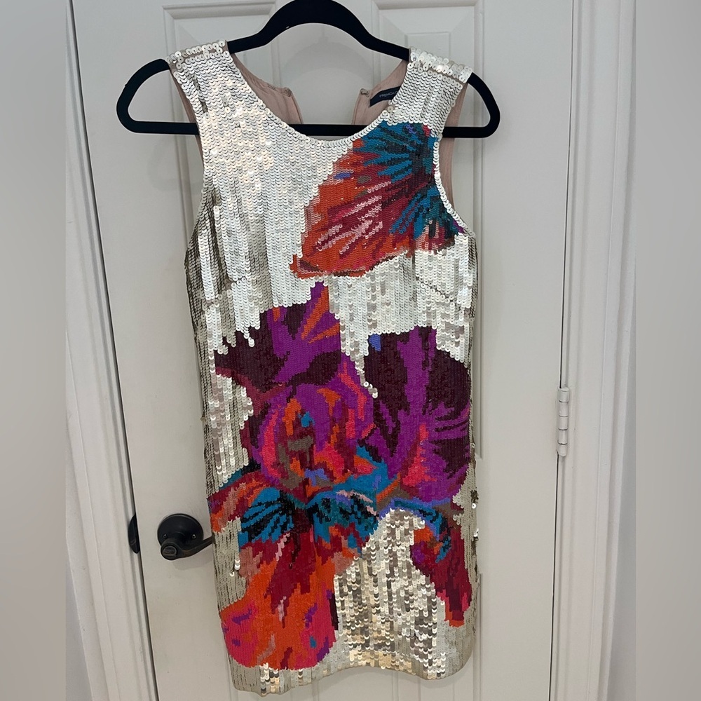 French connection sequin dress